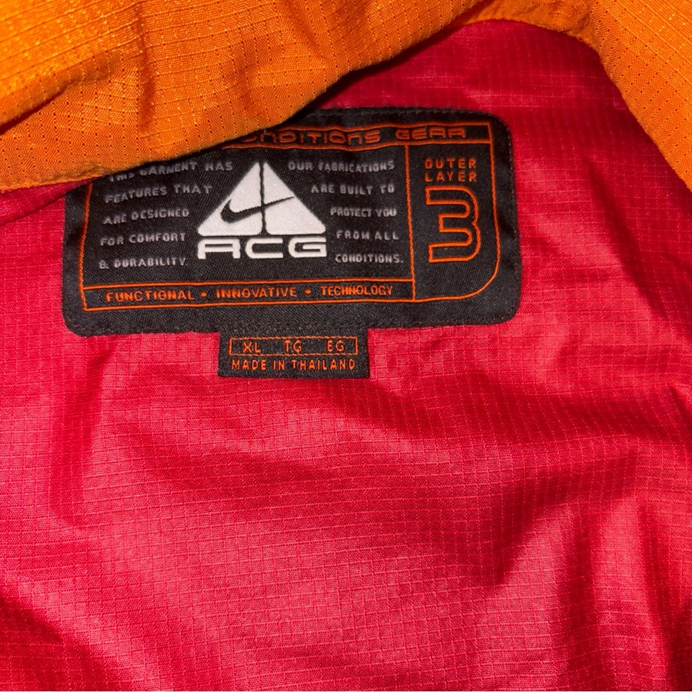 Red and Orange Pullover Jacket - image 2